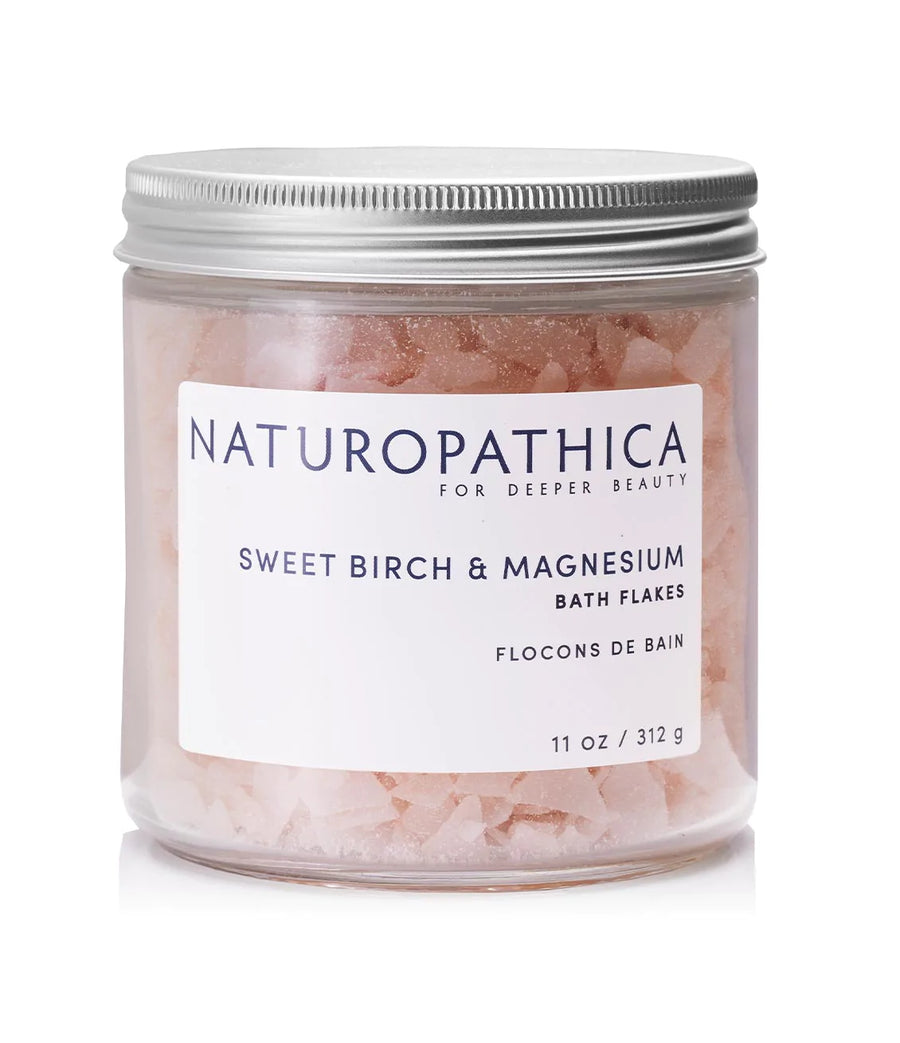 Sweet Birch Magnesium Bath Flakes 11 oz