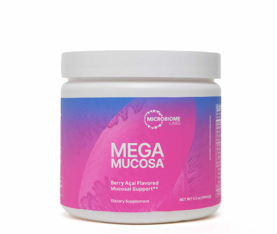 MegaMucosa Berry Acai Flavor 5.5 oz tub- NEW PACKAGING