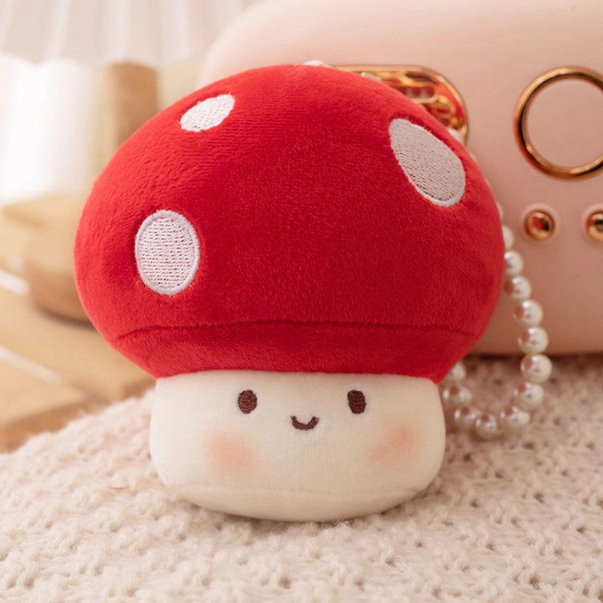 Koco Macaron Colored Mushroom Keychain