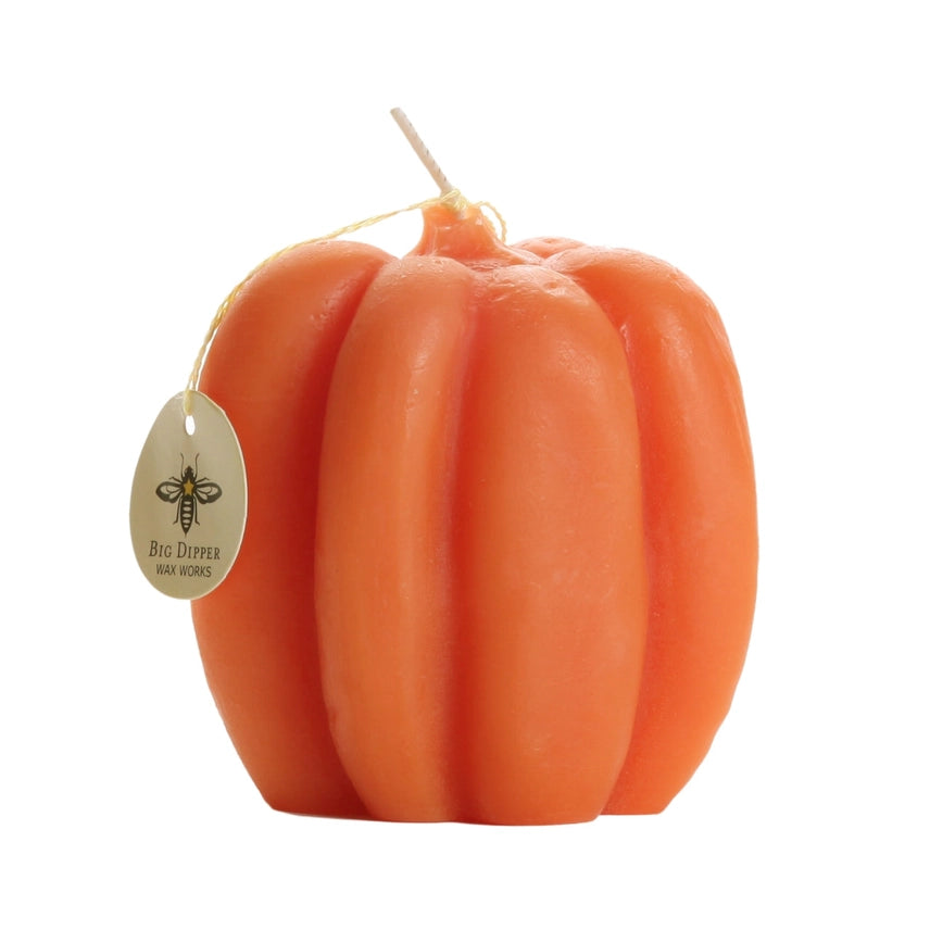 Medium Pumpkin Beeswax Candle