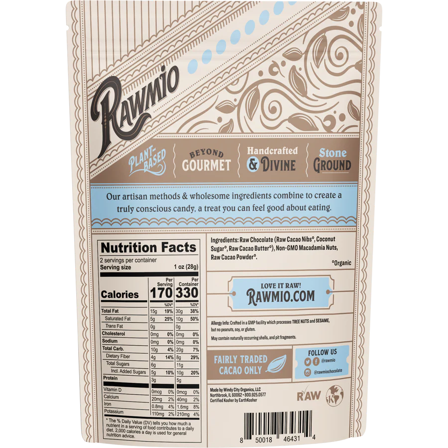 Chocolate Covered Macadamia Nuts 2 oz