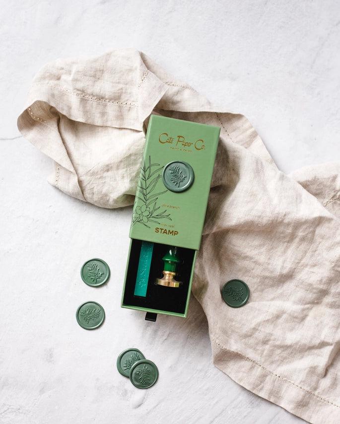 Wax Seal Stamp and Wax Stick Set