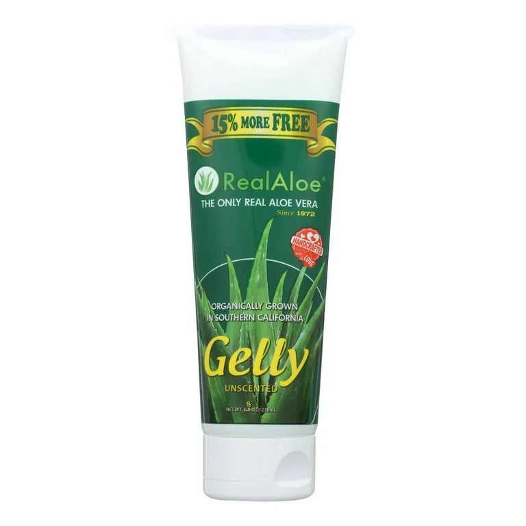 Real Aloe Gelly Tube 8oz