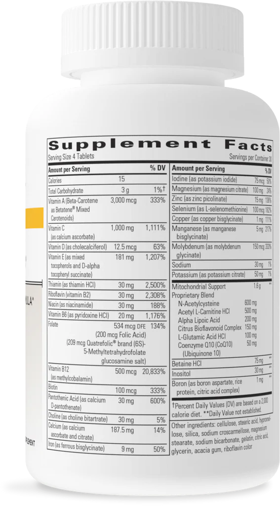 K Pax Mitonutrients 120 count