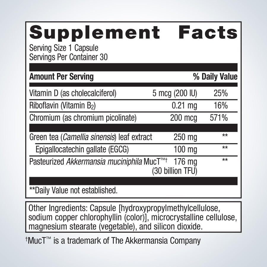 UltraFlora Healthy Weight with Akkermansia Control 30 capsules