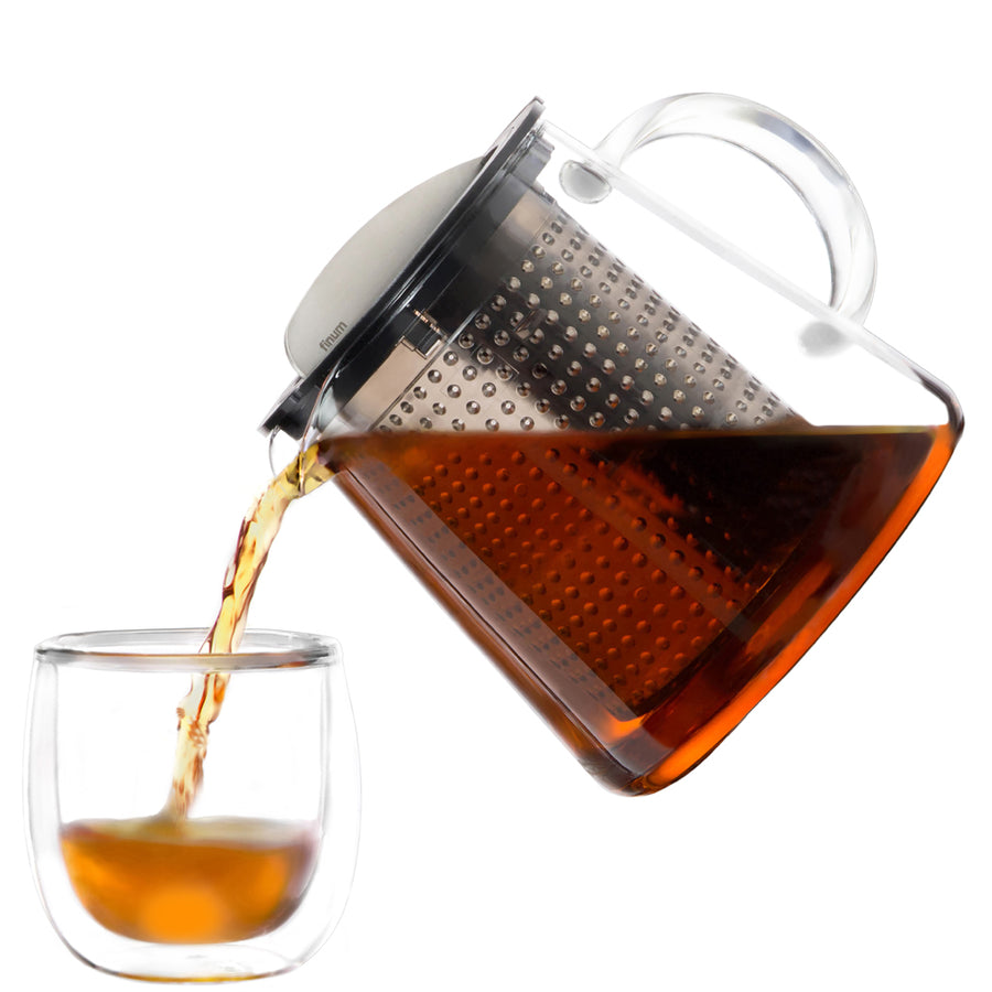 Finum Teapot & Brew Stop Filter 0.8l