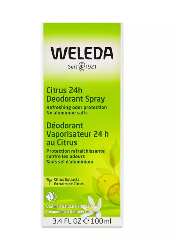 Weleda Citrus Spray Deodorant 3.4 fl oz