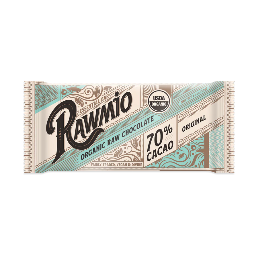 RawMio Essentials Dark Chocolate Bar 1.1 oz