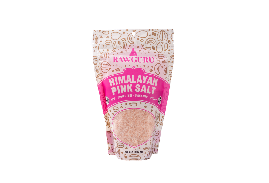 Raw Guru Himalayan Pink Crystal Salt 16 oz.